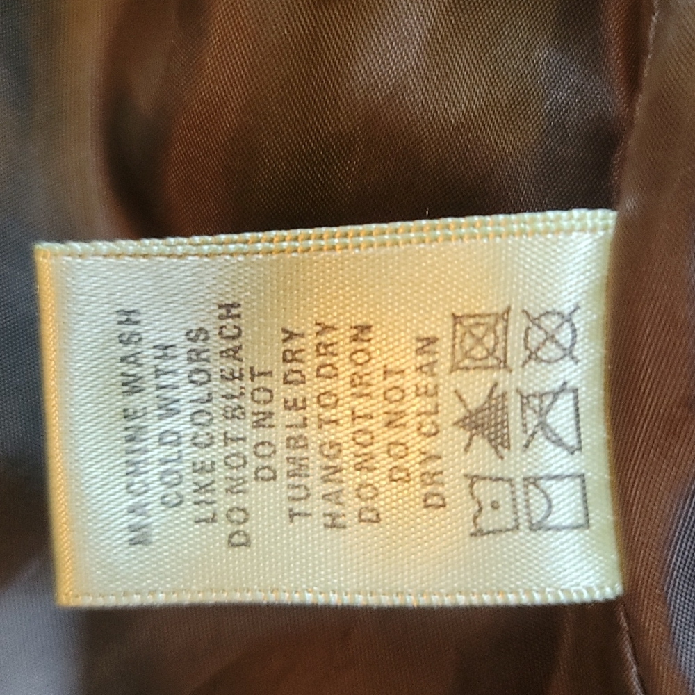 MAXSTUDIO Washed Olive Faux Leather Moto Jacket Size XS - Picture 11 of 14